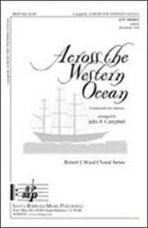 Across the Western Ocean Two-Part choral sheet music cover